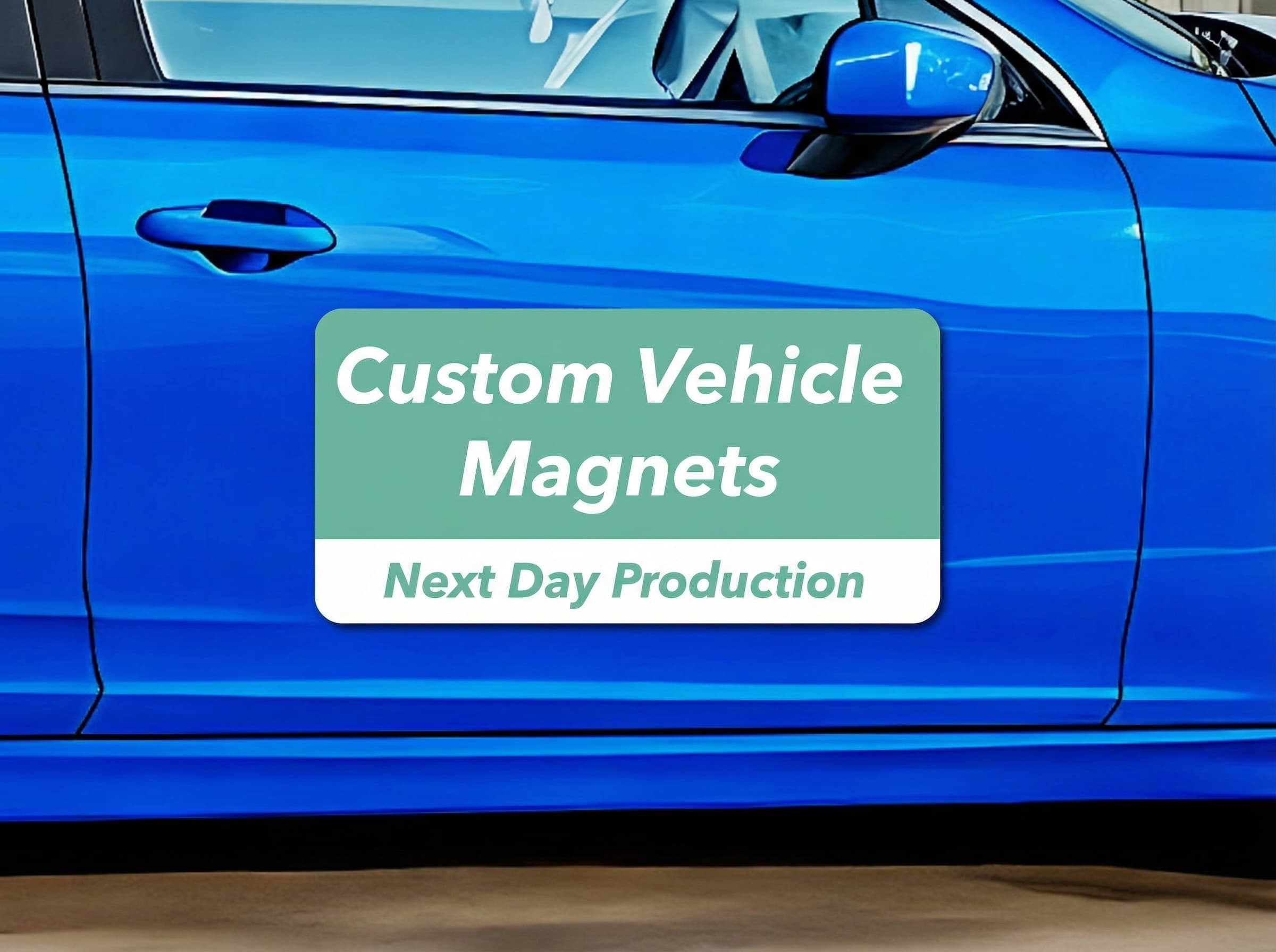 Custom Vehicle Magnets Set